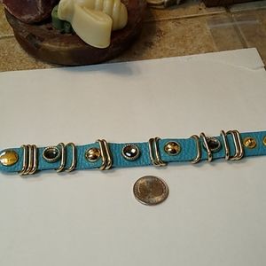 Light blue band bracelet